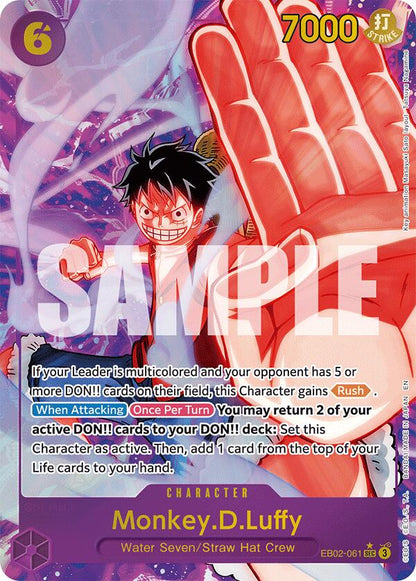 Monkey D Luffy EB02-061 [ Inglese / Giapponese / Francese / Cinese Semplificato ]