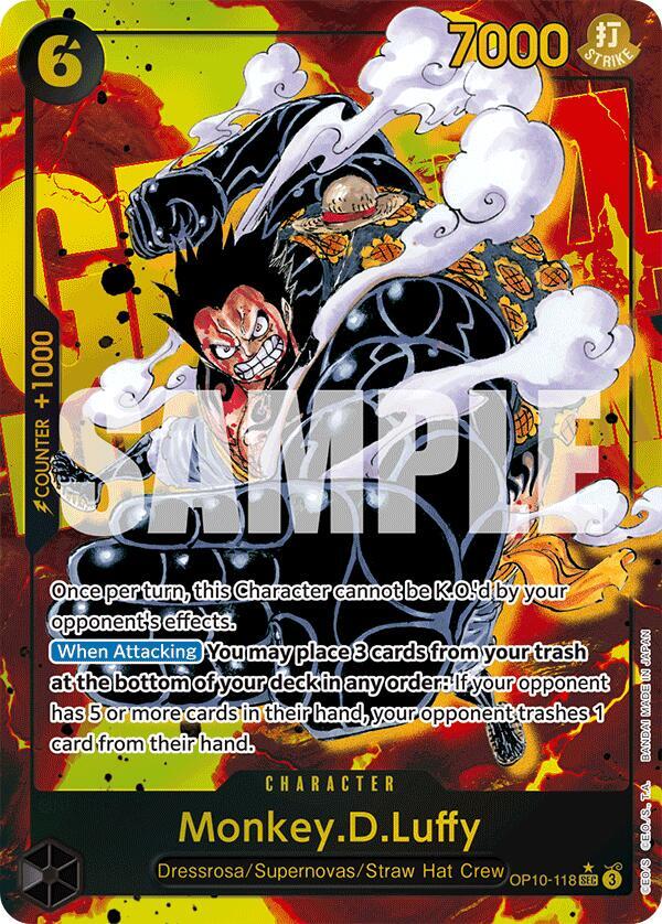 Monkey D Luffy OP10-118 [ Inglese / Giapponese / Francese / Cinese Semplificato ]