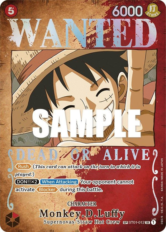 Monkey D Luffy ST01-012 [ Inglese / Giapponese / Francese / Cinese Semplificato ]