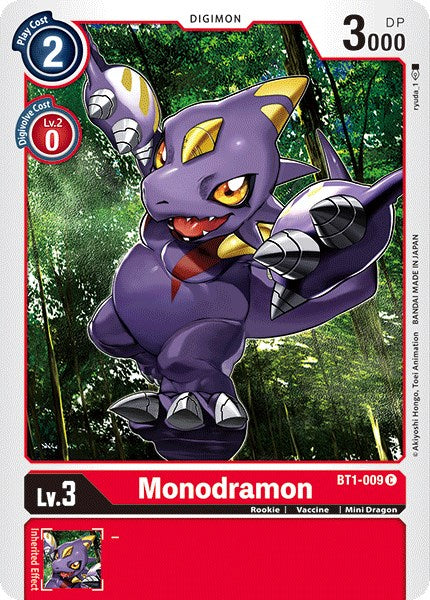 Monodramon BT1-09 [ Inglese / Giapponese ]