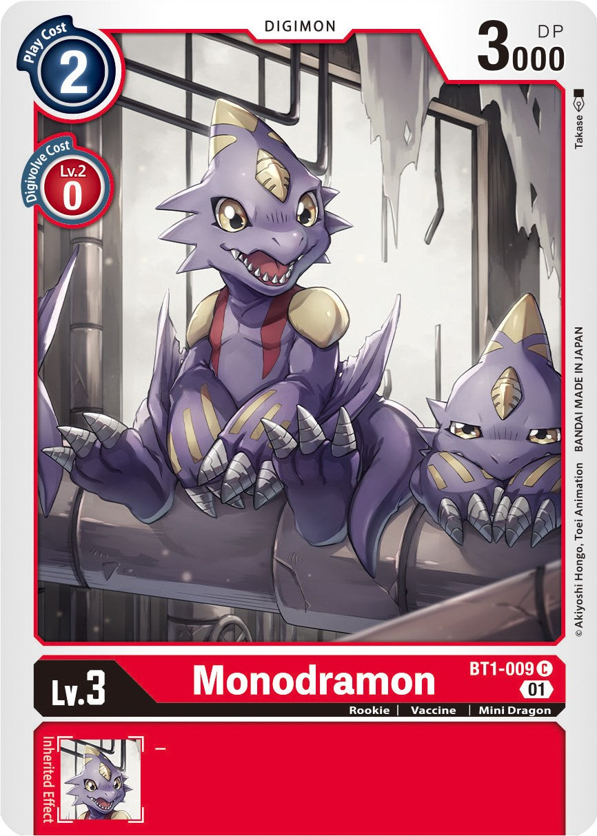 Monodramon BT1-09 [ Inglese / Giapponese ]