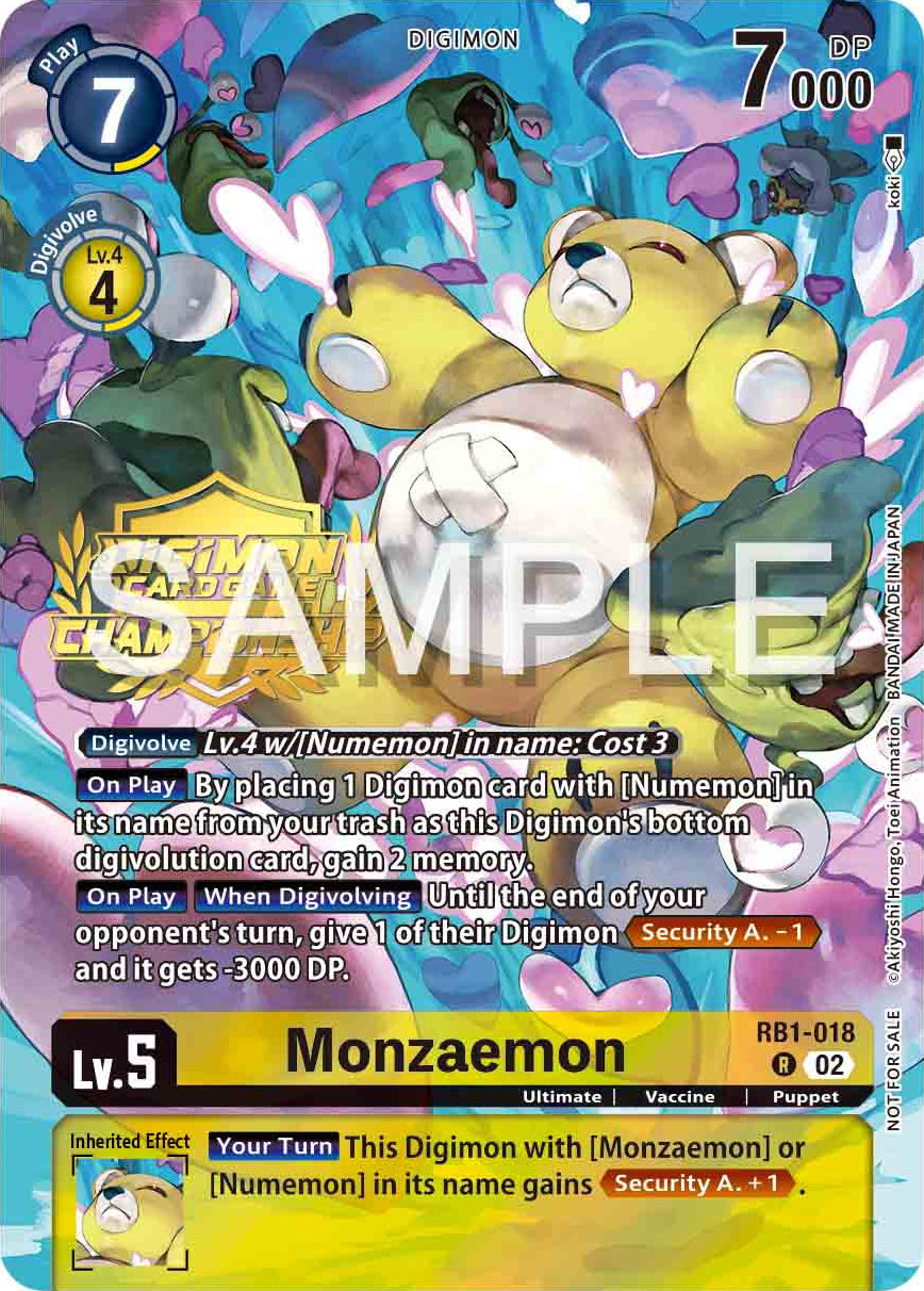Monzaemon RB1-018 [ Inglese / Giapponese ]