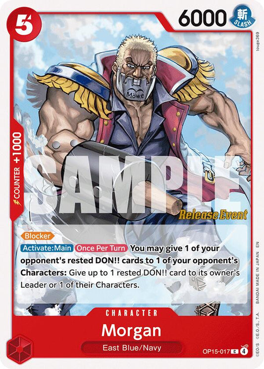 Morgan OP15-004 [ Inglese / Giapponese / Francese / Cinese Semplificato ]