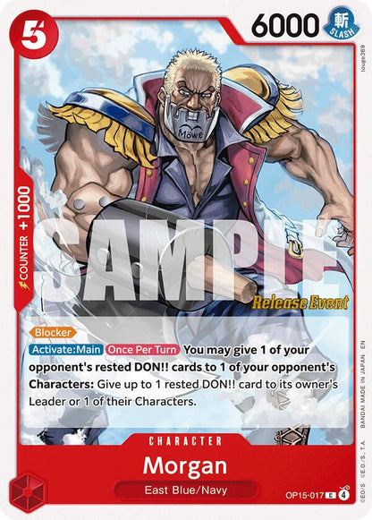 Morgan OP15-004 [ Inglese / Giapponese / Francese / Cinese Semplificato ]