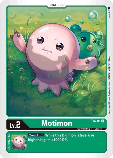 Motimon ST4-01 [ Inglese / Giapponese ]