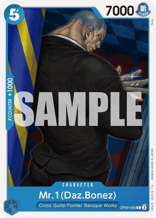 Mr 1(Daz Bonez) OP09-055 [ Inglese / Giapponese / Francese / Cinese Semplificato ]