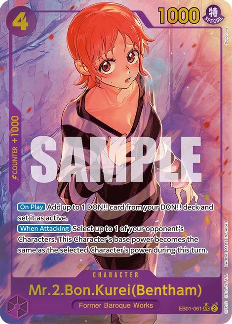 Mr 2 Bon Kurei EB01-061 [ Inglese / Giapponese / Francese / Cinese Semplificato ]