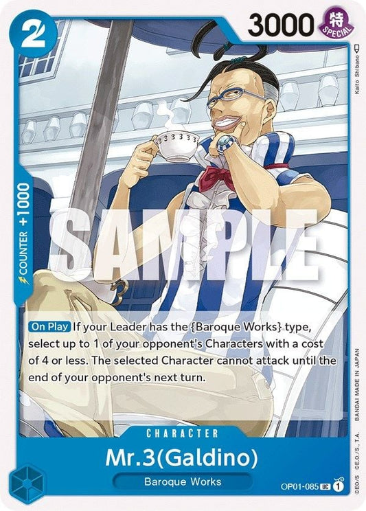 Mr 3 OP01-085 [ Inglese / Giapponese / Francese / Cinese Semplificato ]