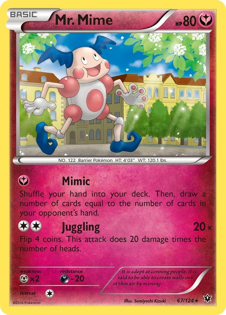 Mr. Mime - Destini Incrociati 67/124 [ Italiano / Inglese ]