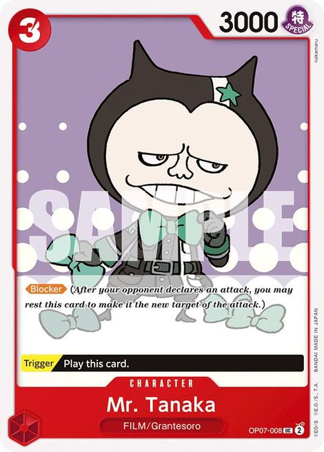 Mr Tanaka OP07-008 [ Inglese / Giapponese / Francese / Cinese Semplificato ]