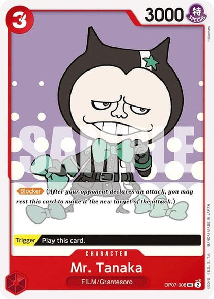 Mr Tanaka OP07-008 [ Inglese / Giapponese / Francese / Cinese Semplificato ]
