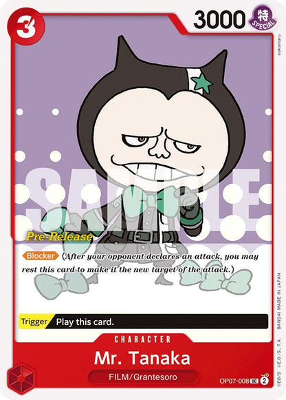 Mr Tanaka OP07-008 [ Inglese / Giapponese / Francese / Cinese Semplificato ]
