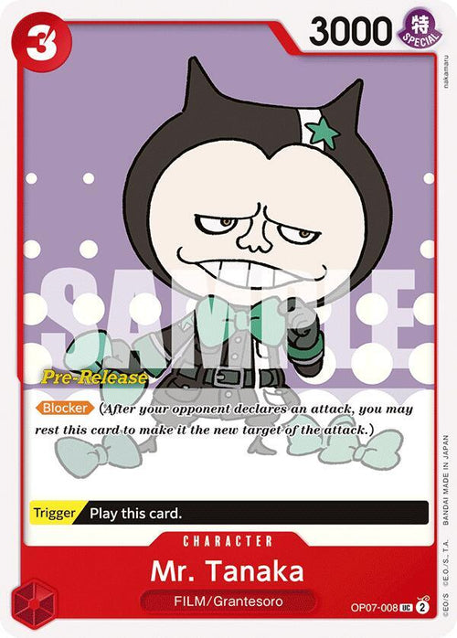 Mr Tanaka OP07-008 [ Inglese / Giapponese / Francese / Cinese Semplificato ]