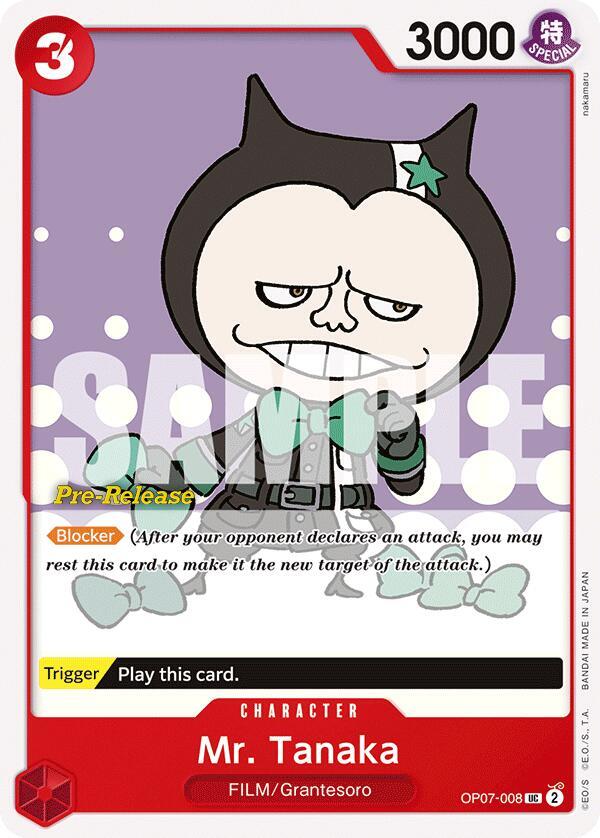 Mr Tanaka OP07-008 [ Inglese / Giapponese / Francese / Cinese Semplificato ]
