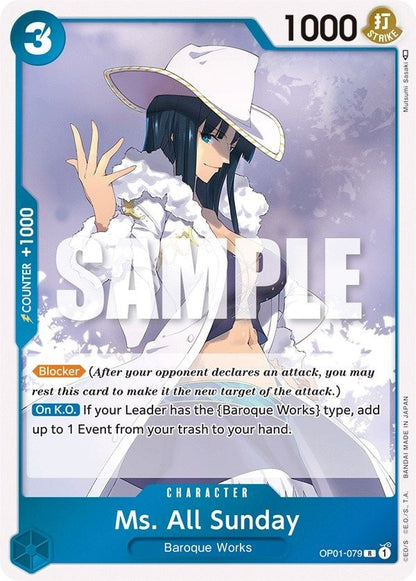 Ms All Sunday OP01-079 [ Inglese / Giapponese / Francese / Cinese Semplificato ]