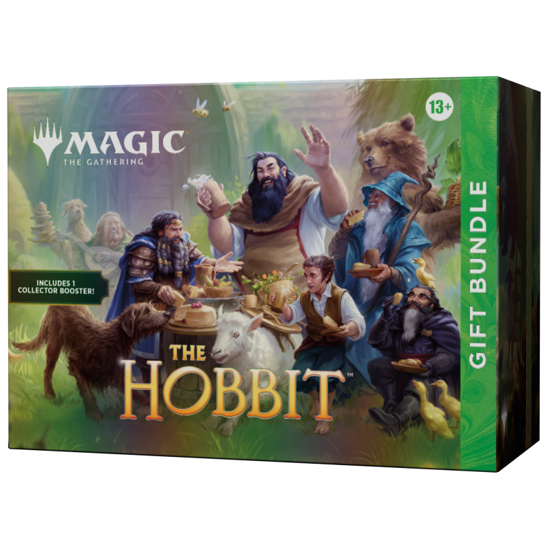 Magic: The Gathering The Hobbit Gift Bundle ENG | 9 Play Boosters + Collector Booster | Lo Hobbit MTG
