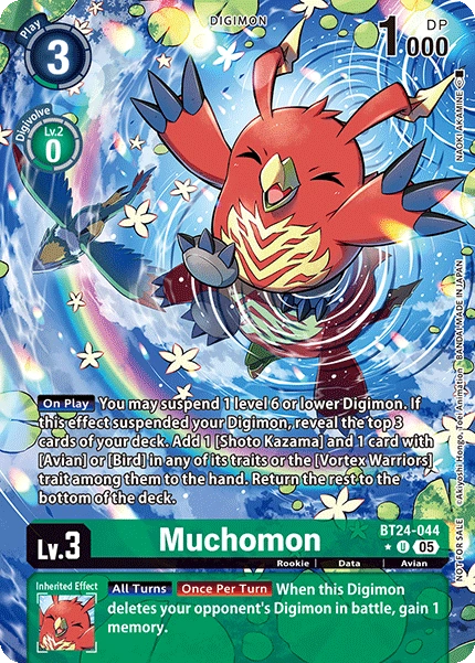 Muchomon BT24-044 [ Inglese / Giapponese ]