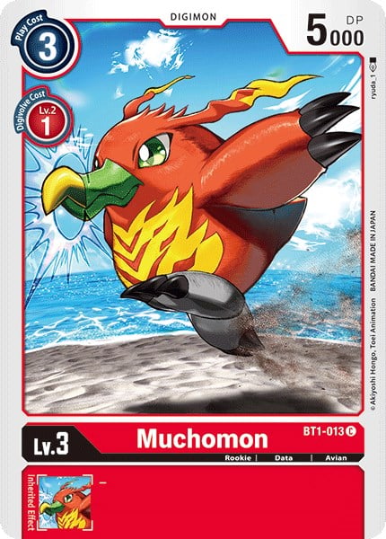Muchomon BT1-013 [ Inglese / Giapponese ]