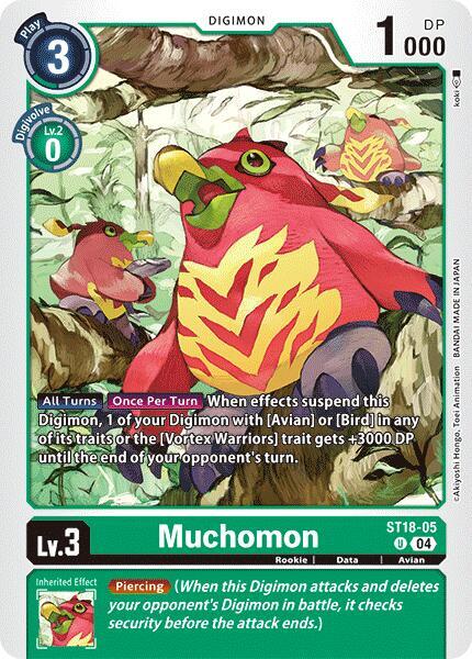 Muchomon ST18-05 [ Inglese / Giapponese ]