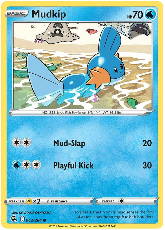 Mudkip - Colpo Fusione 062/264 [ Italiano / Inglese ]