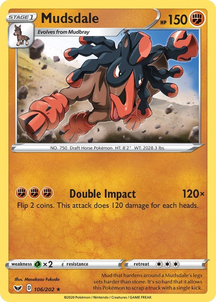 Mudsdale - Spada e Scudo 106/202 [ Italiano / Inglese ]