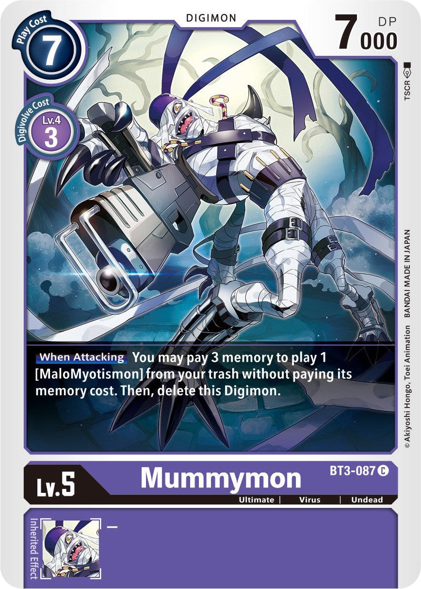Mummymon BT3-087 [ Inglese / Giapponese ]