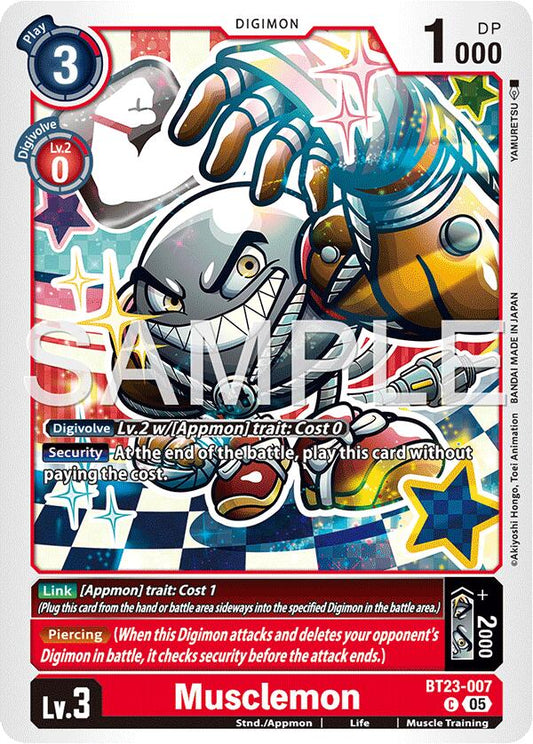 Musclemon BT23-007 [ Inglese / Giapponese ]