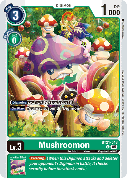 Mushroomon BT21-048 [ Inglese / Giapponese ]