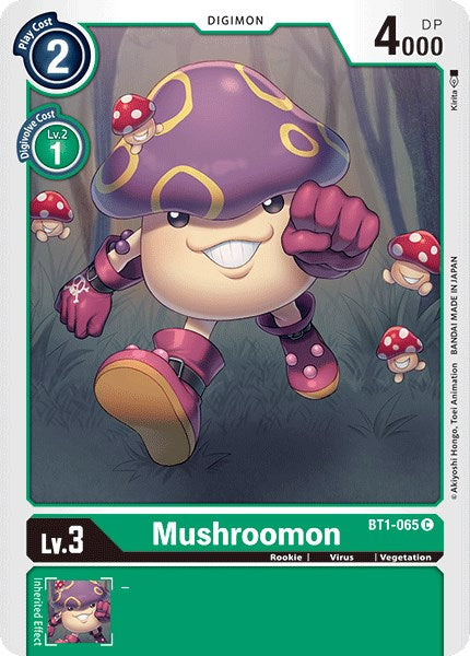 Mushroomon BT1-065 [ Inglese / Giapponese ]