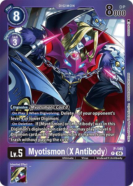 Myotismon P-145 [ Inglese / Giapponese ]