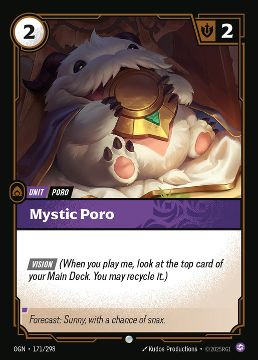 Mystic Poro (Promo) [ Inglese / Cinese Semplificato ]