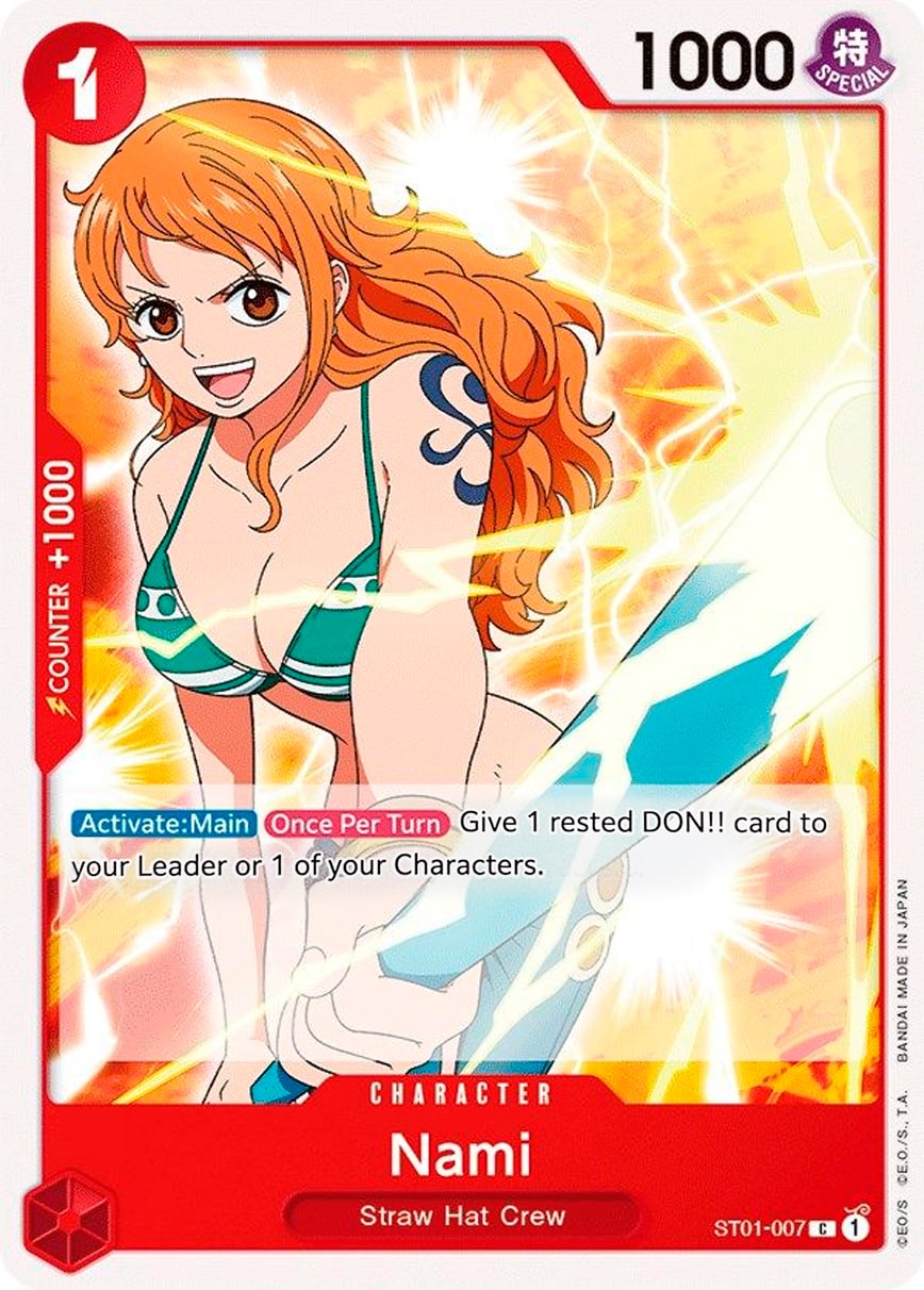 Nami ST01-007 [ Inglese / Giapponese / Francese / Cinese Semplificato ]