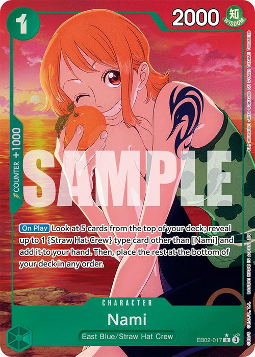 Nami EB02-017 [ Inglese / Giapponese / Francese / Cinese Semplificato ]