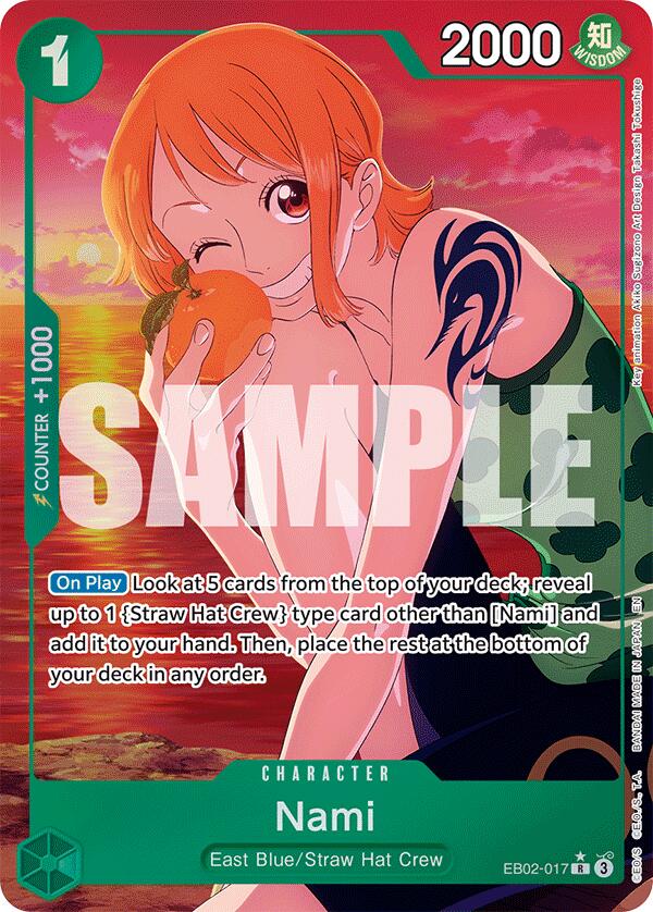 Nami EB02-017 [ Inglese / Giapponese / Francese / Cinese Semplificato ]