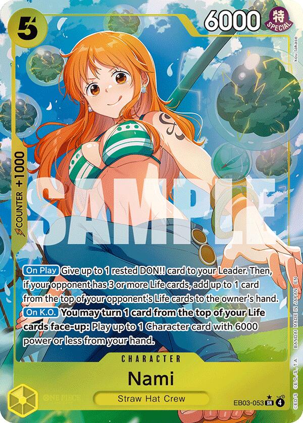 Nami EB03-053 [ Inglese / Giapponese / Francese / Cinese Semplificato ]