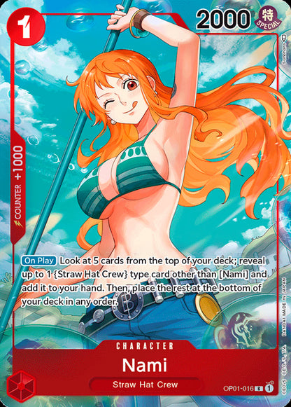 Nami OP01-016 [ Inglese / Giapponese / Francese / Cinese Semplificato ]