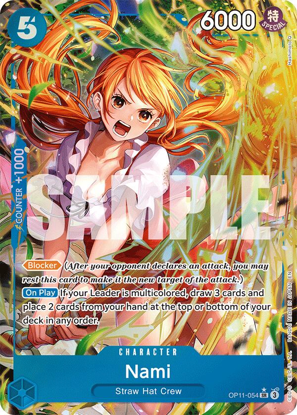 Nami OP11-054 [ Inglese / Giapponese / Francese / Cinese Semplificato ]