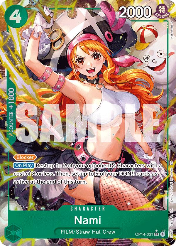 Nami OP14-031 [ Inglese / Giapponese / Francese / Cinese Semplificato ]