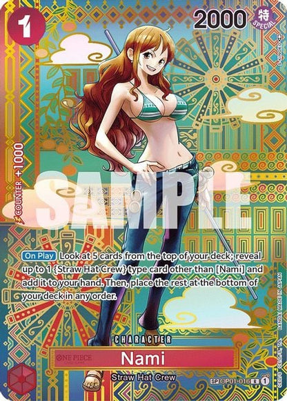 Nami OP01-016 [ Inglese / Giapponese / Francese / Cinese Semplificato ]