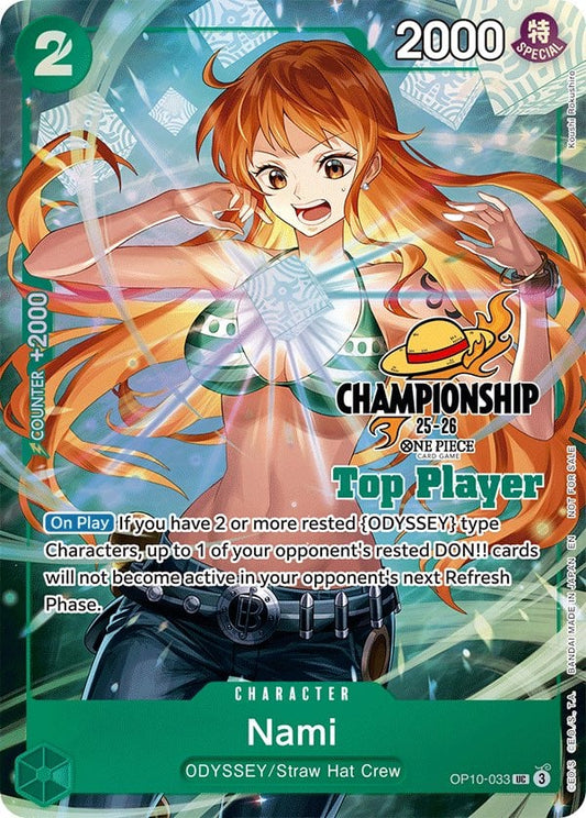 Nami OP10-033 [ Inglese / Giapponese / Francese / Cinese Semplificato ]