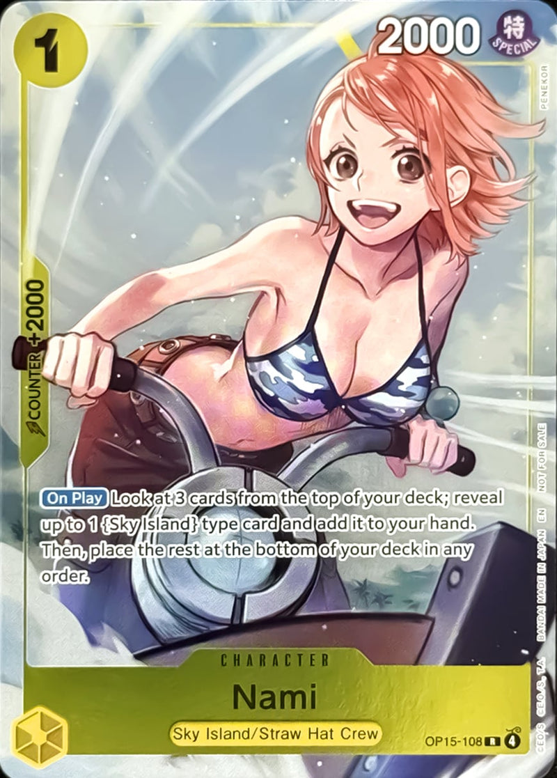 Nami OP15-108 [ Inglese / Giapponese ]