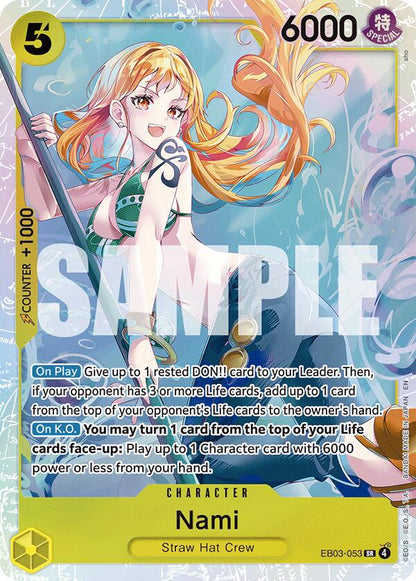 Nami EB03-053 [ Inglese / Giapponese / Francese / Cinese Semplificato ]