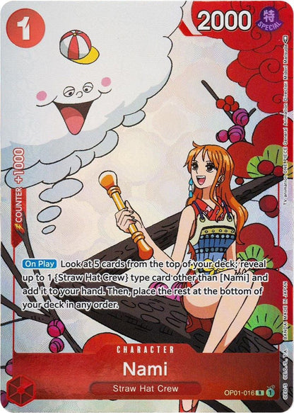 Nami OP01-016 [ Inglese / Giapponese / Francese / Cinese Semplificato ]
