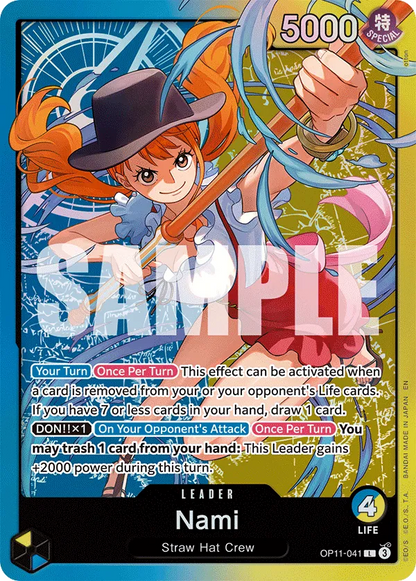 Nami OP11-041 [ Inglese / Giapponese / Francese / Cinese Semplificato ]