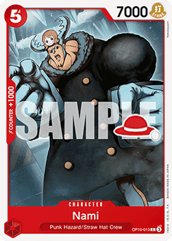 Nami OP10-013 [ Inglese / Giapponese / Francese / Cinese Semplificato ]