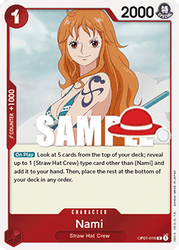 Nami OP01-016 [ Inglese / Giapponese / Francese / Cinese Semplificato ]