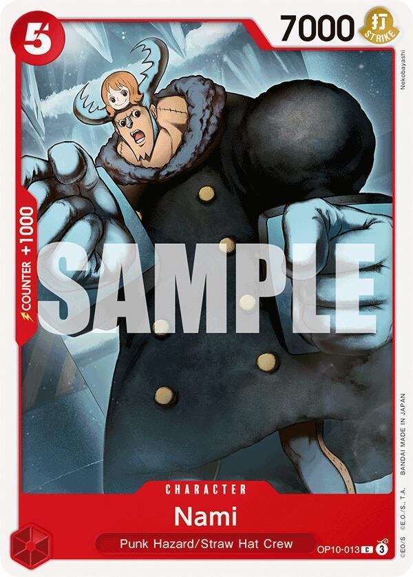 Nami OP10-013 [ Inglese / Giapponese / Francese / Cinese Semplificato ]