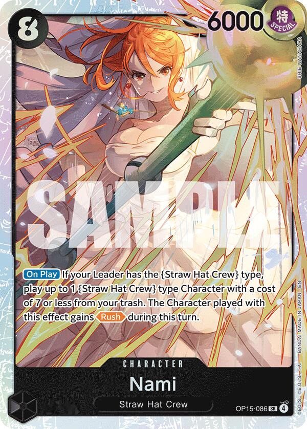 Nami OP15-086 [ Inglese / Giapponese / Francese / Cinese Semplificato ]