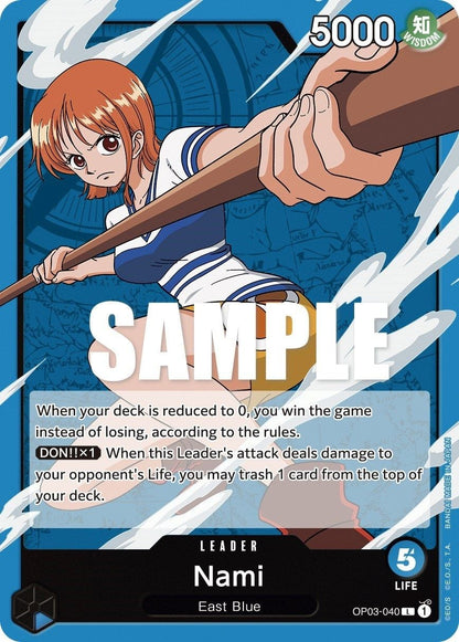 Nami OP03-040 [ Inglese / Giapponese / Francese / Cinese Semplificato ]