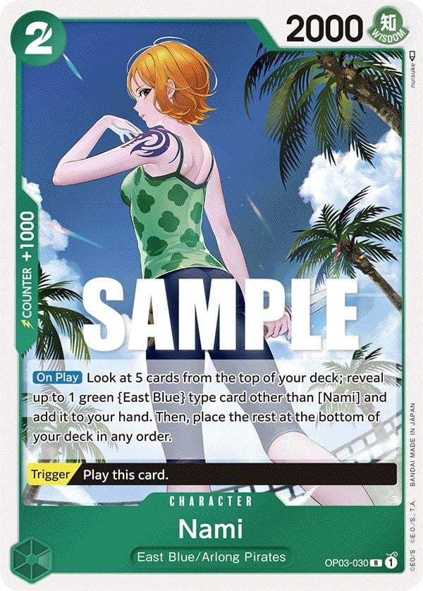 Nami OP03-030 [ Inglese / Giapponese / Francese / Cinese Semplificato ]